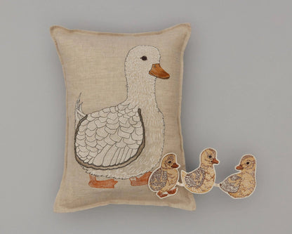 Mama Duck Pocket Pillow | Coral & Tusk - Bon Ton goods