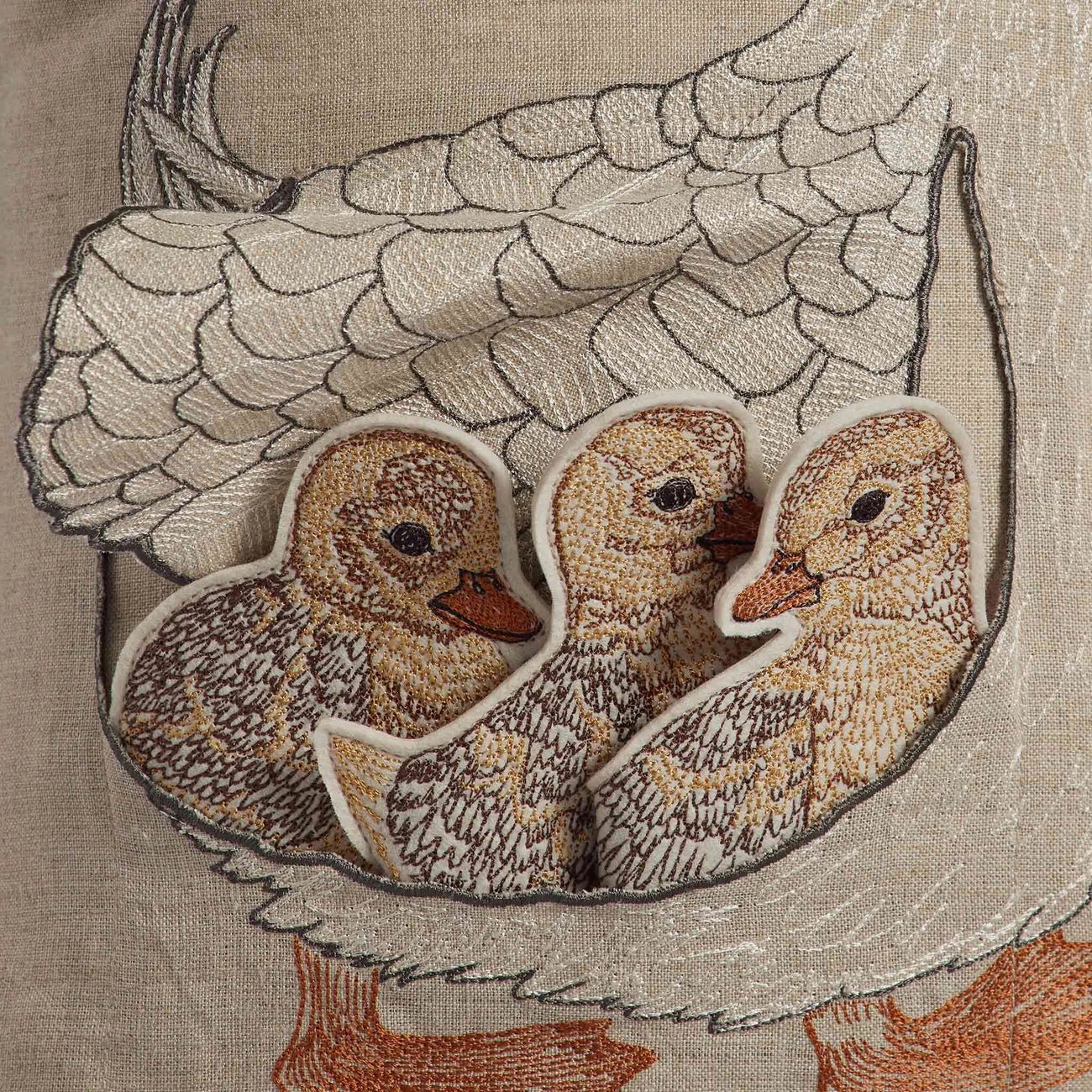 Mama Duck Pocket Pillow | Coral & Tusk - Bon Ton goods