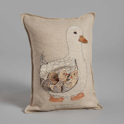 Mama Duck Pocket Pillow | Coral & Tusk - Bon Ton goods