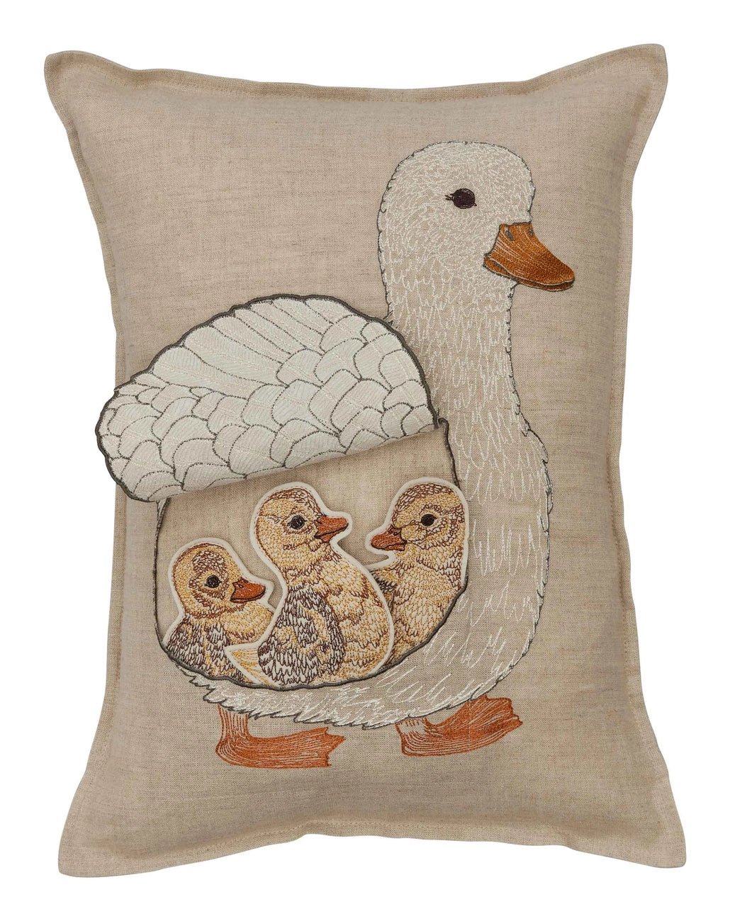 Mama Duck Pocket Pillow | Coral & Tusk - Bon Ton goods
