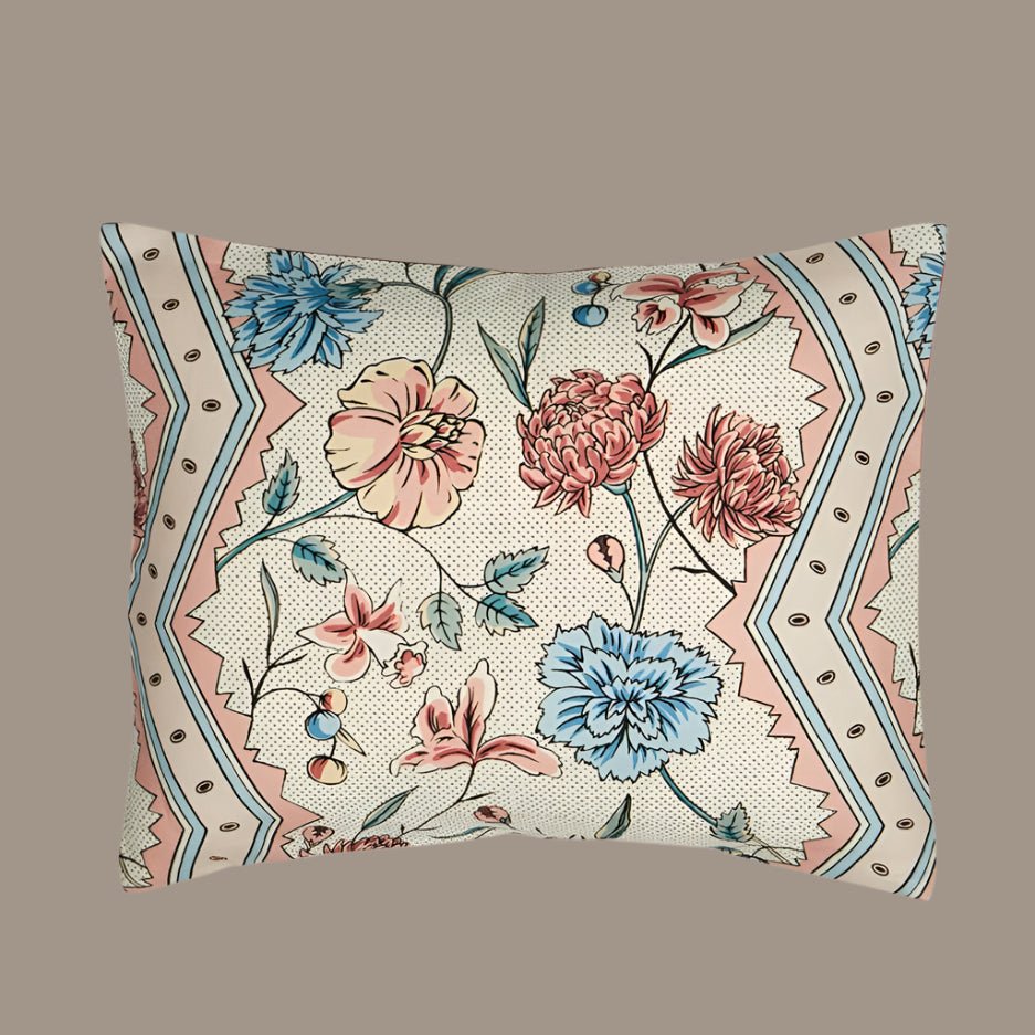 Marcel Small Cushion - Antoinette Poisson Linen Cushion – Domino Paper Design - Bon Ton goods