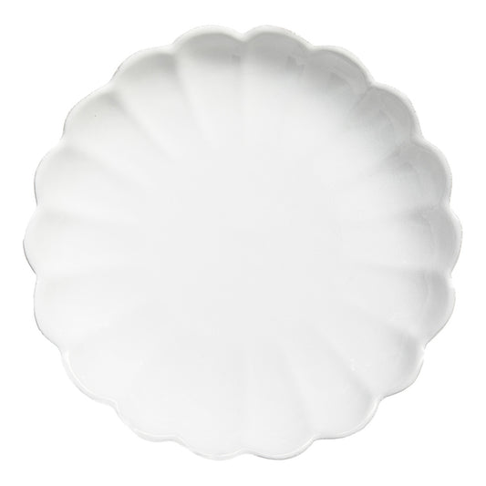 Marguerite Deep Round Platter by Astier de Villatte