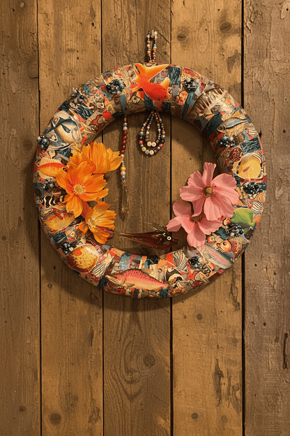 Marine Reverie Wreath | Eclectic Tree - Bon Ton goods