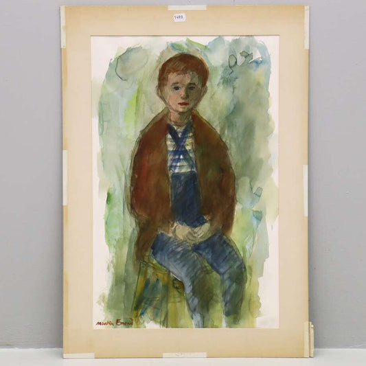 Martin Emond Watercolour Portrait - Bon Ton goods