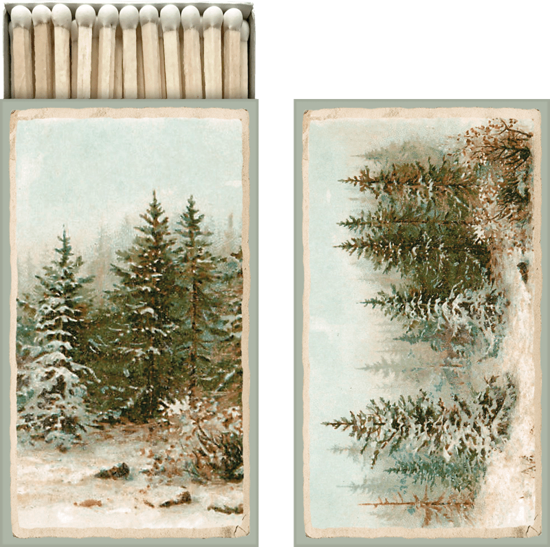 Matchbox - Christmas Forest and Fir Trees | Skona Ting - Bon Ton goods