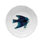 John Derian Medium Blue Bird Plate, set of 6 by Astier de Villatte, official product view