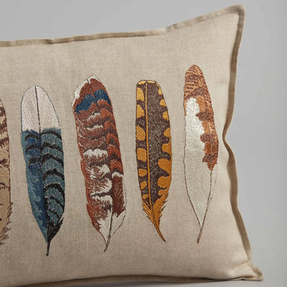 Medium Feathers Pillow | Coral & Tusk - Bon Ton goods