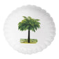 John Derian Medium Palm Tree Plate, set of 6 by Astier de Villatte, official product view