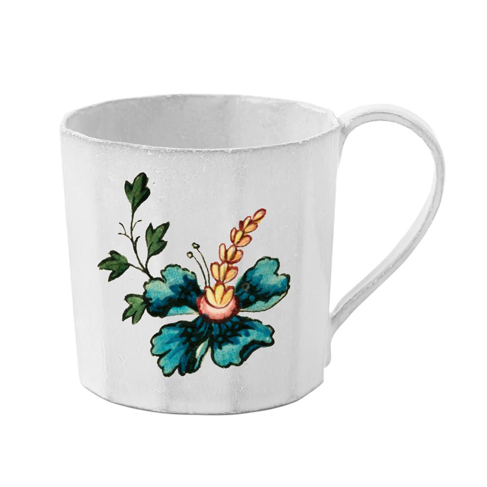 Medium Rose Mallow Cup, Set of 3, John Derian | Astier de Villatte: Exclusive Pre-Order Item - Bon Ton goods