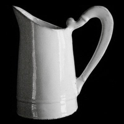 Medium Simple Pitcher | Astier de Villatte: Exclusive Pre-Order Item - Bon Ton goods