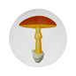 John Derian Medium Yellow Agaric Oronge Plate, set of 6 by Astier de Villatte, official product view