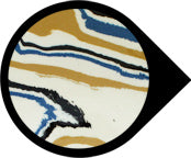 Scalloped Oval Dish Tapas a Godrons - Atelier Saint André Perrin