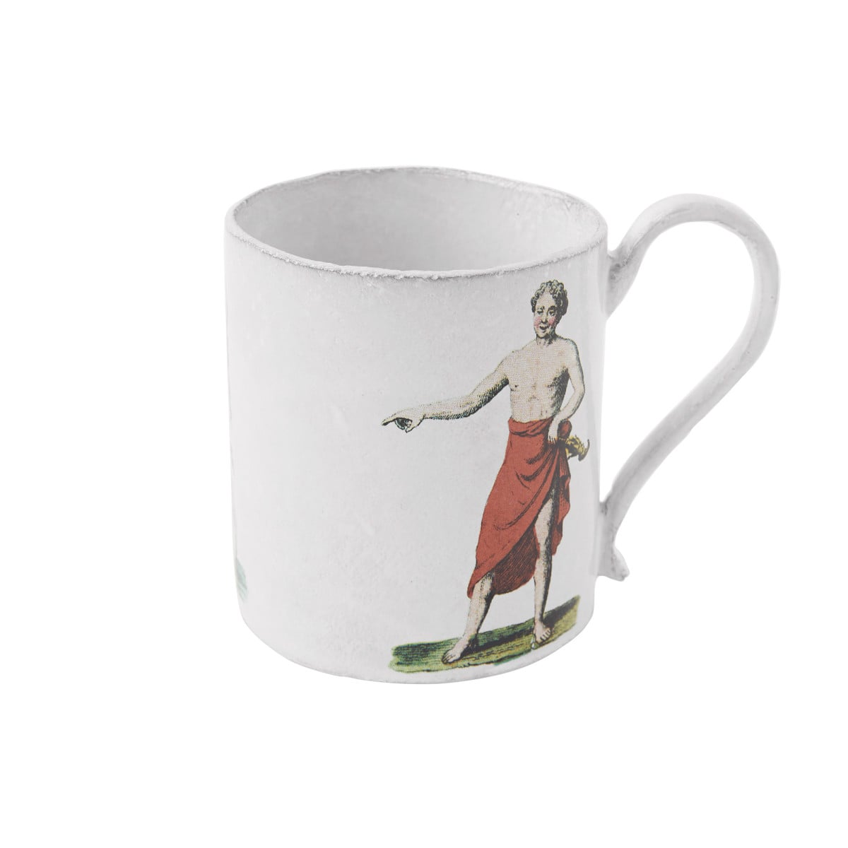 Mercury, Venus and Momus Mug, John Derian, set of 3 by Astier de Villatte