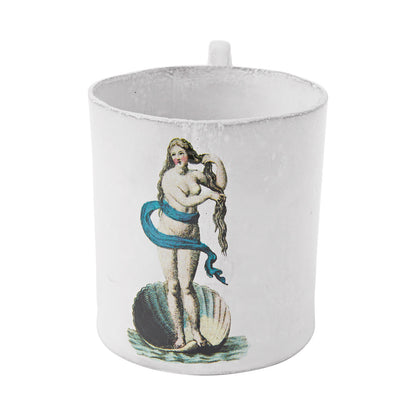 Mercury, Venus and Momus Mug, John Derian, set of 3 by Astier de Villatte, view 3