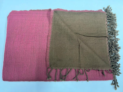 Merino Wool Throw/Plaid - By BON TON goods - Bon Ton goods