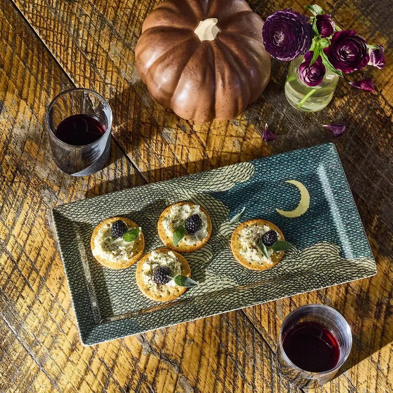 Midnight Snack Rectangle Serving Platter | John Derian - Bon Ton goods