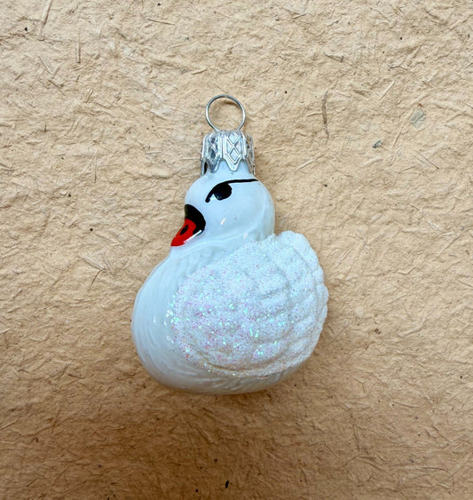 Mini Swan Christmas Ornament - Bon Ton goods