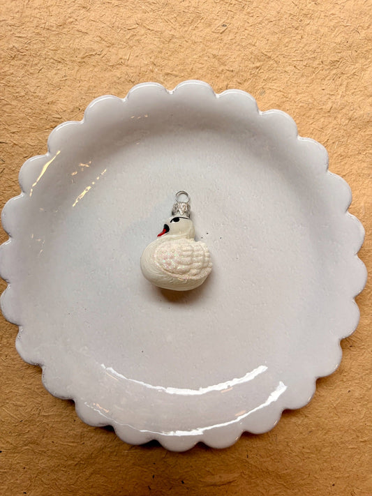 Mini Swan Christmas Ornament - Bon Ton goods