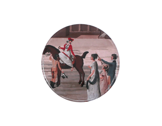 "Port-Liberté" Cavalière Pocket Mirror - Antoinette Poisson