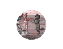 Load image into Gallery viewer, &quot;Port-Liberté&quot; Animaux Pocket Mirror - Antoinette Poisson
