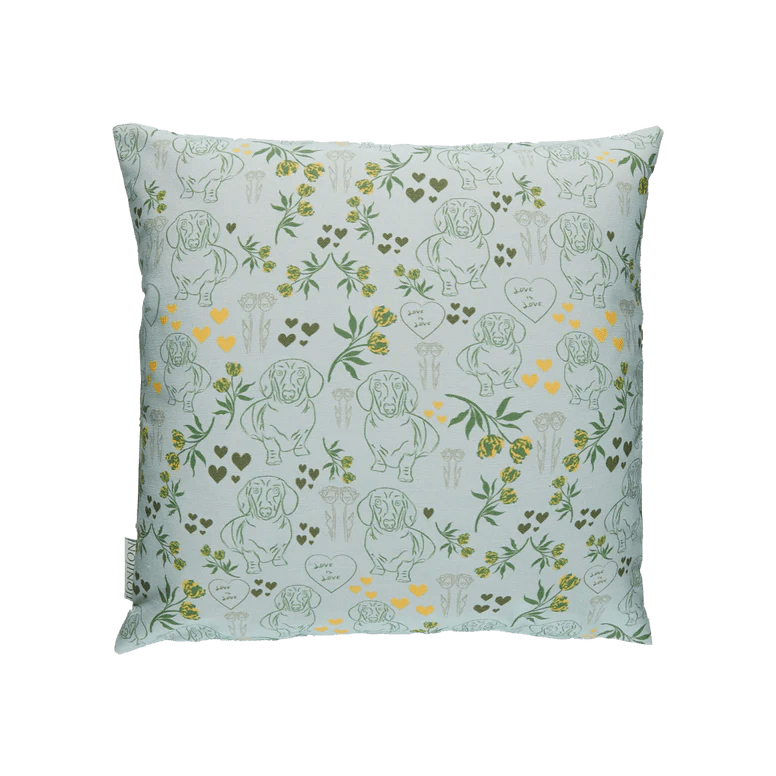 Mix Lauren Cushion (Blue/Green) - Bon Ton goods