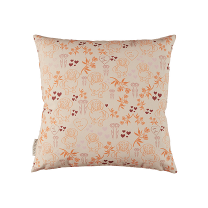 Mix Lauren Cushion (Nude/Orange) - Bon Ton goods