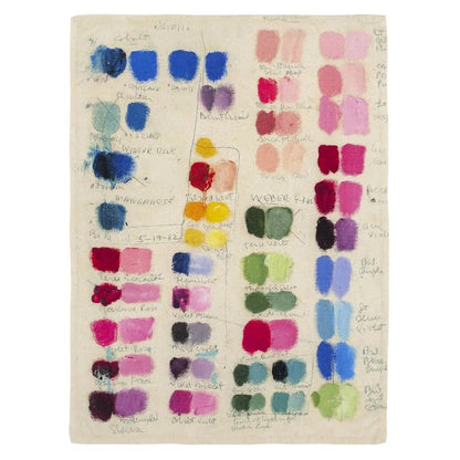 Mixed Tones Canvas Throw | John Derian - Bon Ton goods
