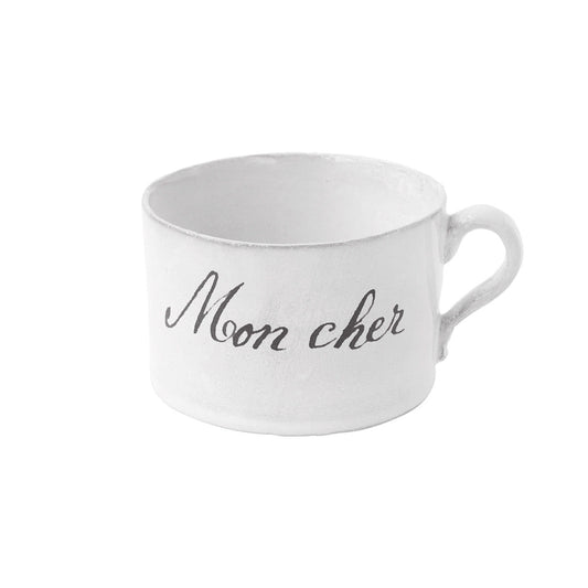 Mon Cher Cup, John Derian, Set of 3 | Astier de Villatte: Exclusive Pre-Order Item - Bon Ton goods