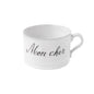 Mon Cher Cup, John Derian, set of 3 by Astier de Villatte