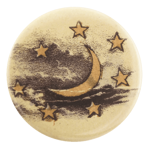 Moon and Stars - Mirror & Button Pins by John Derian — BON TON goods, view 1