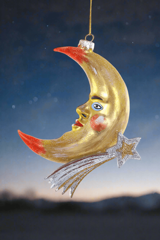 Moon Fellow | Christmas Ornament - Bon Ton goods