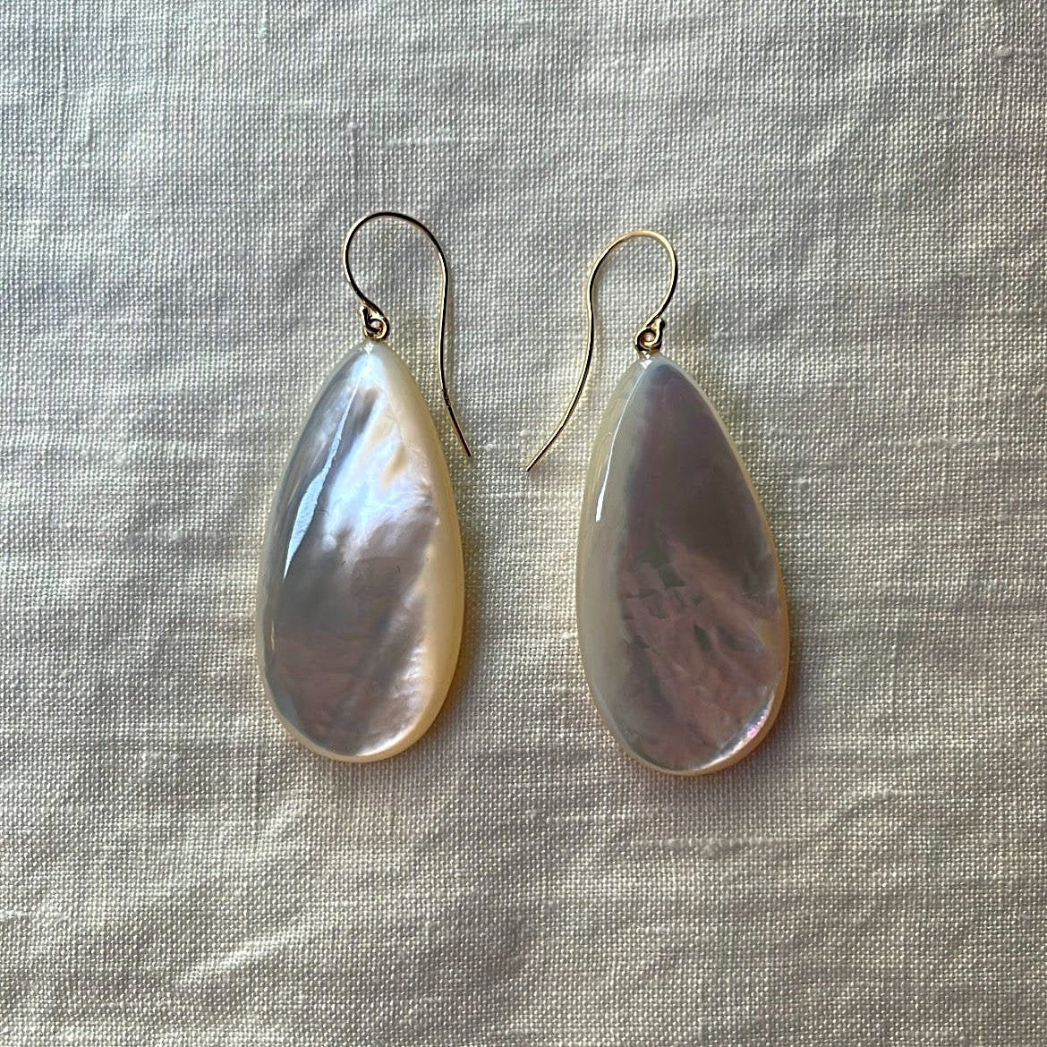 Mother of Pearl Drop Earrings | Mikkel Brøgger - Bon Ton goods