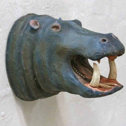 Mounted Hippo Christmas Ornament - Bon Ton goods