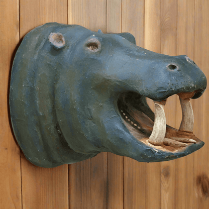 Mounted Hippo Christmas Ornament - Bon Ton goods