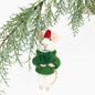 Mouse Santa Christmas Ornament - Bon Ton goods