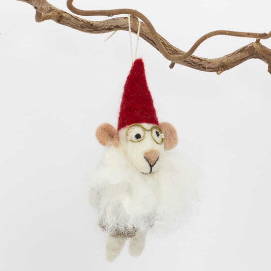 Mouse Santa Father | Christmas Ornament - Bon Ton goods