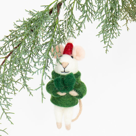 MOUSE SANTA Pendant - Bon Ton goods