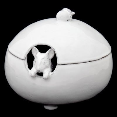 Mouse Sugar Bowl, Serena Carone | Astier de Villatte: Exclusive Pre-Order Item - Bon Ton goods