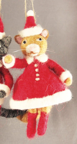 Mrs. Cat Christmas Claus - Bon Ton goods