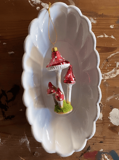 Mushroom Cluster | Christmas Ornament - Bon Ton goods