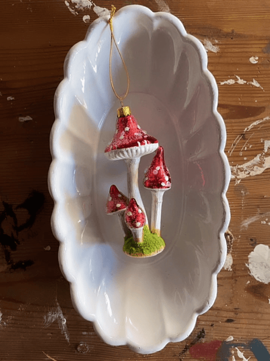 Mushroom Cluster | Christmas Ornament - Bon Ton goods