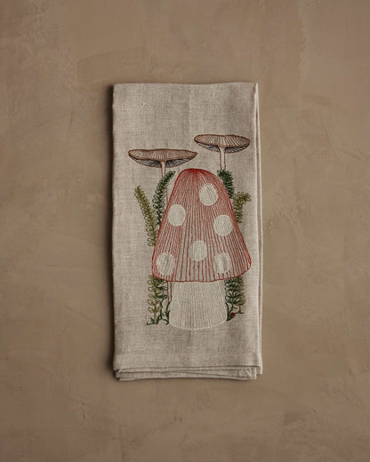 Mushroom Tea Towel | Coral & Tusk - Bon Ton goods