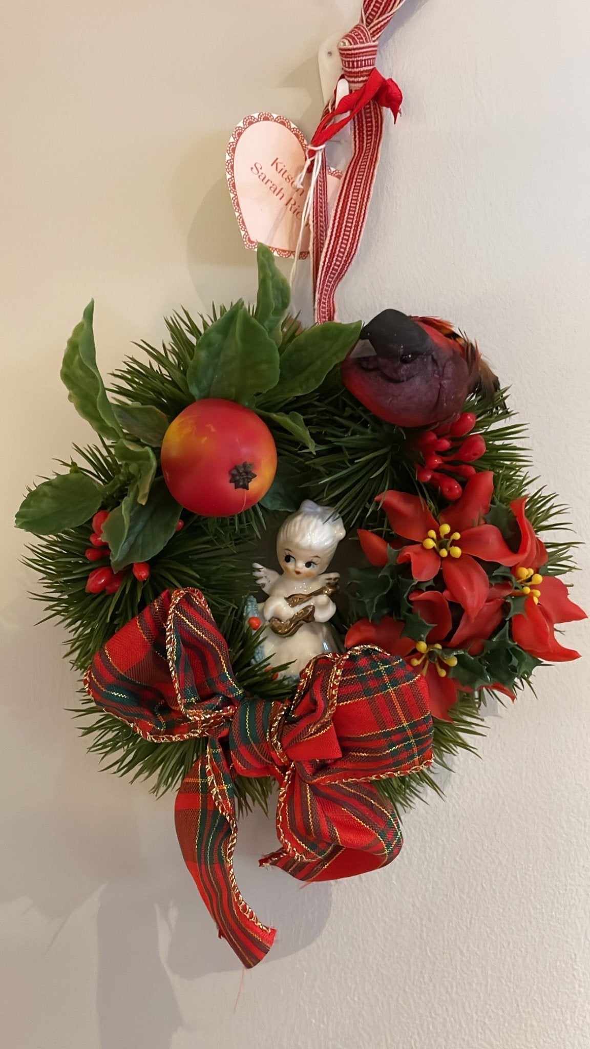 Musical Angel Kitsch Wreath - Bon Ton goods