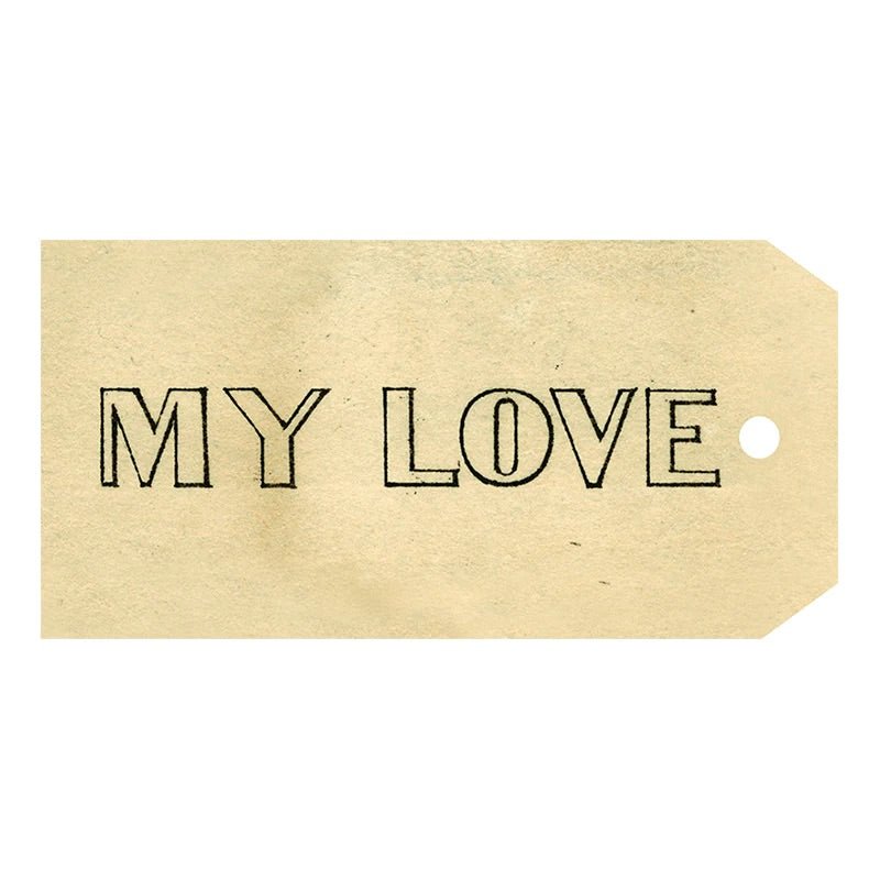 My Love - Gift Tags - Bon Ton goods