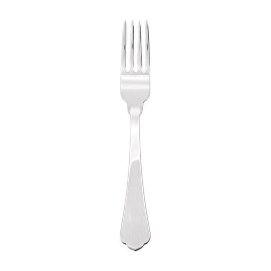 Naples Dessert Fork, Shiny Finish, Set of 12 | Astier de Villatte: Exclusive Pre-Order Item - Bon Ton goods