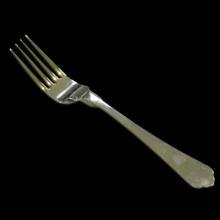Naples Dessert Fork, Shiny Finish, Set of 12 | Astier de Villatte: Exclusive Pre-Order Item - Bon Ton goods
