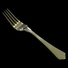 Naples Small Fork, Shiny Finish, Set of 12 | Astier de Villatte: Exclusive Pre-Order Item - Bon Ton goods