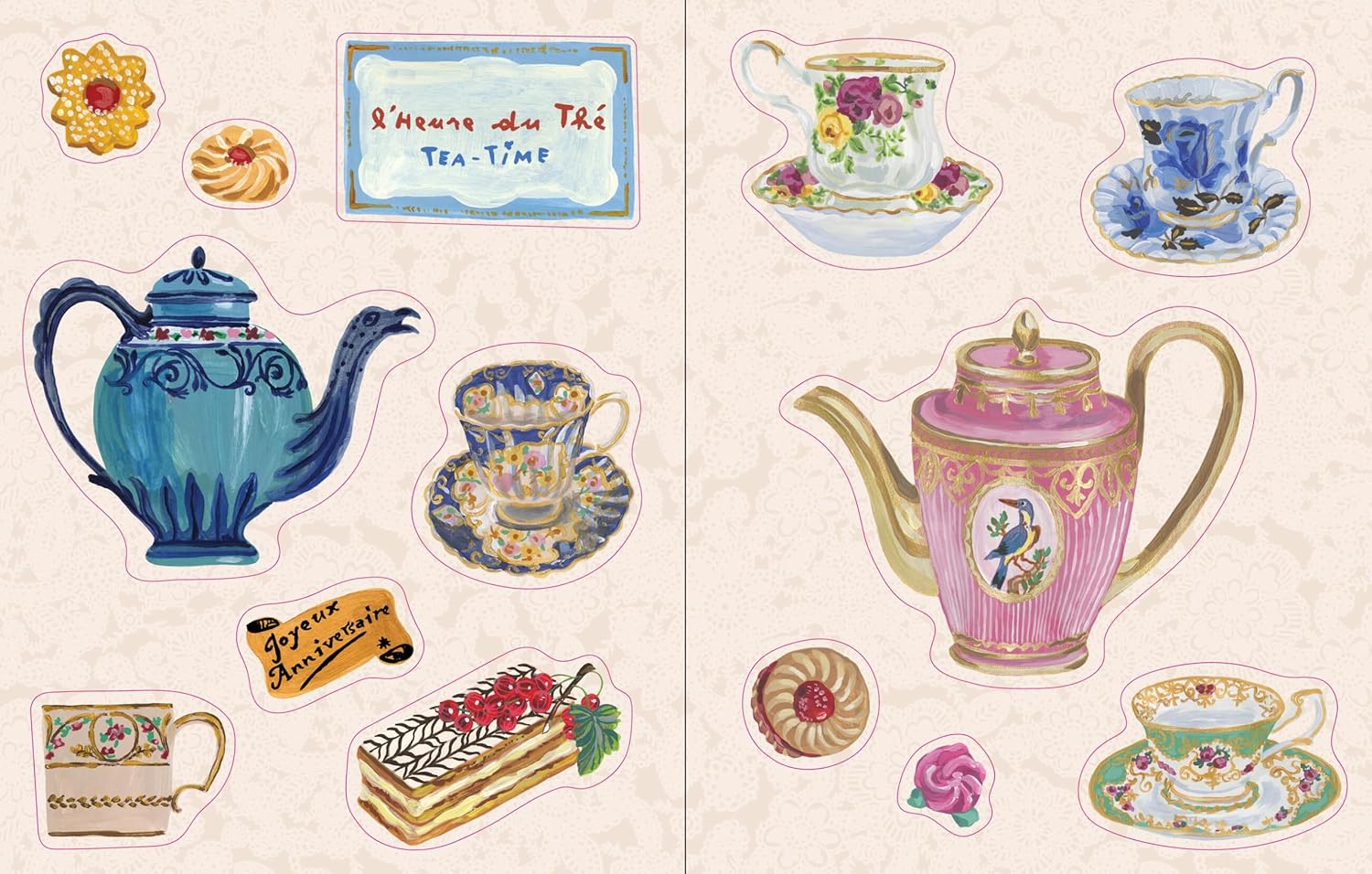 Nathalie Lété Sticker Book - Bon Ton goods