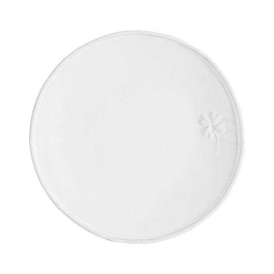Nathalie Lété Trèfles Dinner Plate, Set of 6 | Astier de Villatte: Exclusive Pre-Order Item - Bon Ton goods