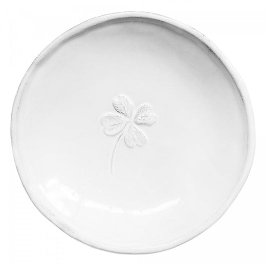 Nathalie Lété Trèfles Small Plate, Set of 6 | Astier de Villatte: Exclusive Pre-Order Item - Bon Ton goods